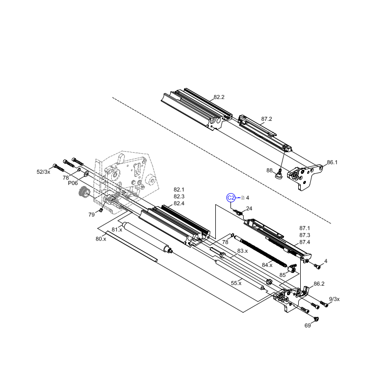 Left Hand Unit - Print Unit - 2